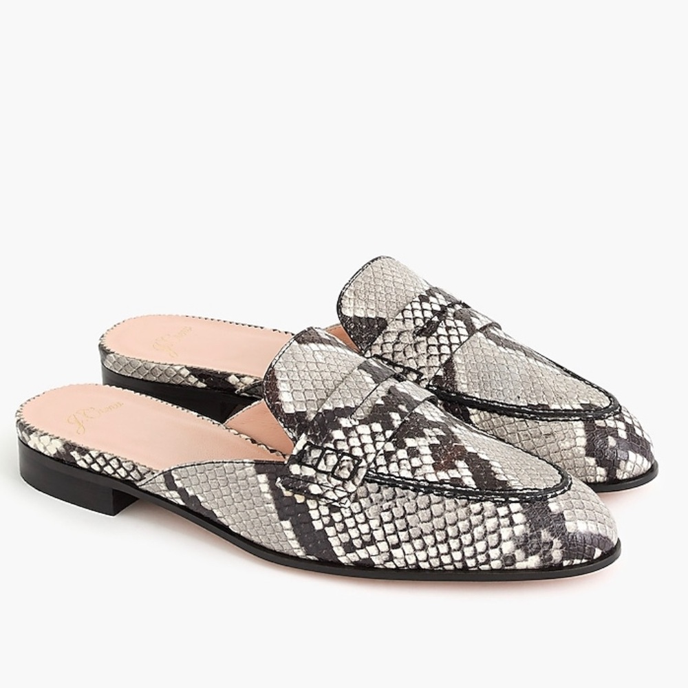 J.Crew Academy Penny Loafer Mule